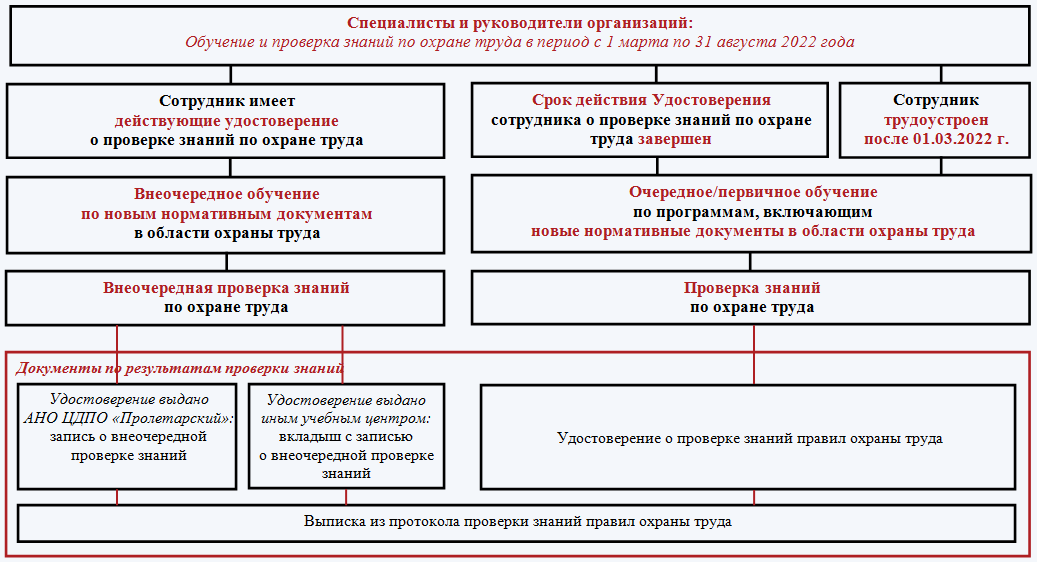 Программа для проверки знаний по охране труда на компьютере